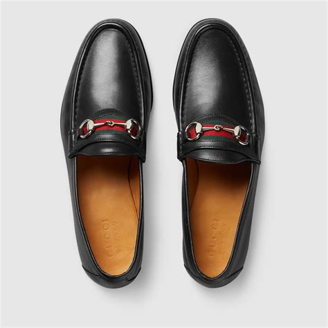 men's gucci bit loafer